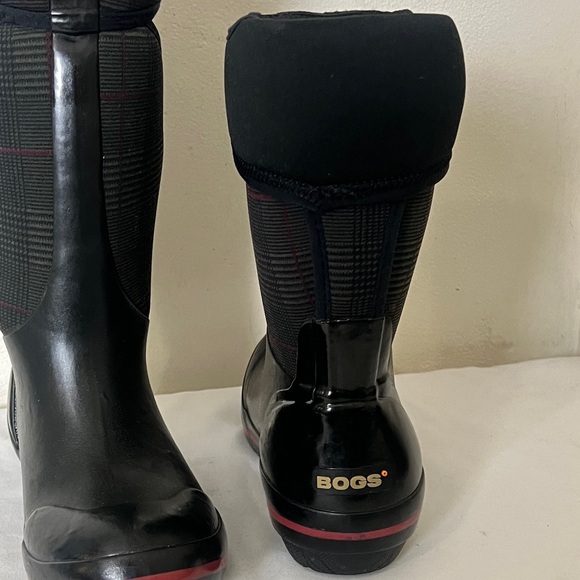 Bogs Women's Plimsoll Prince of Wales Sz 7 - Picture 15 of 16